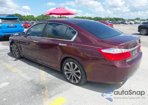 2014 Honda Accord Sport z USA, uszkodzony, nr VIN 1HGCR2F54EA189529